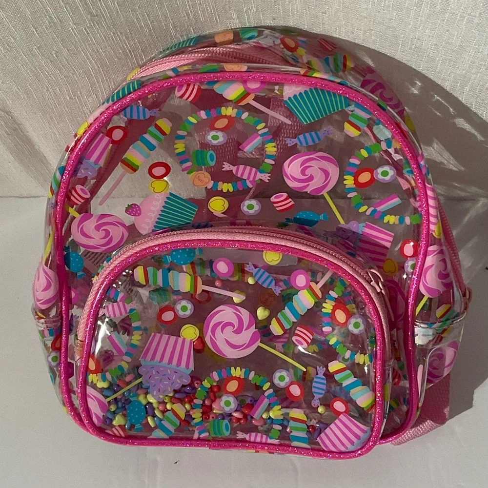 Colorful Candy Print Backpack - Picture 3 of 5